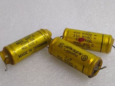Конденсаторы Jensen 0,25мкФ 400В, 3 штуки