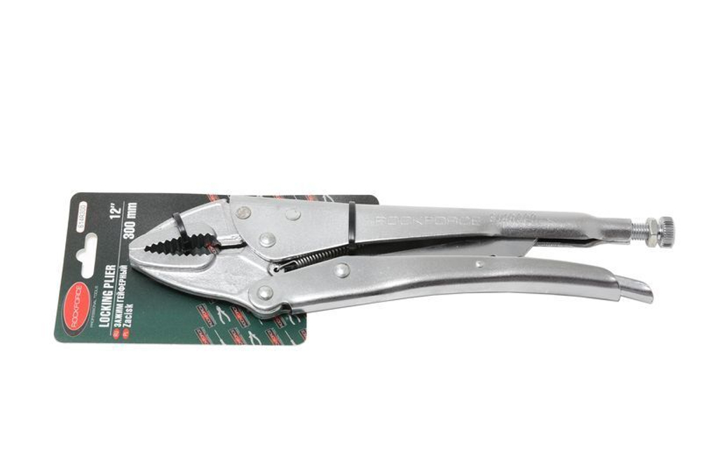 Зажим гейферный ''прямой захват''10''-250мм, на блистере RockForce##Rock FORCE RF-614R250