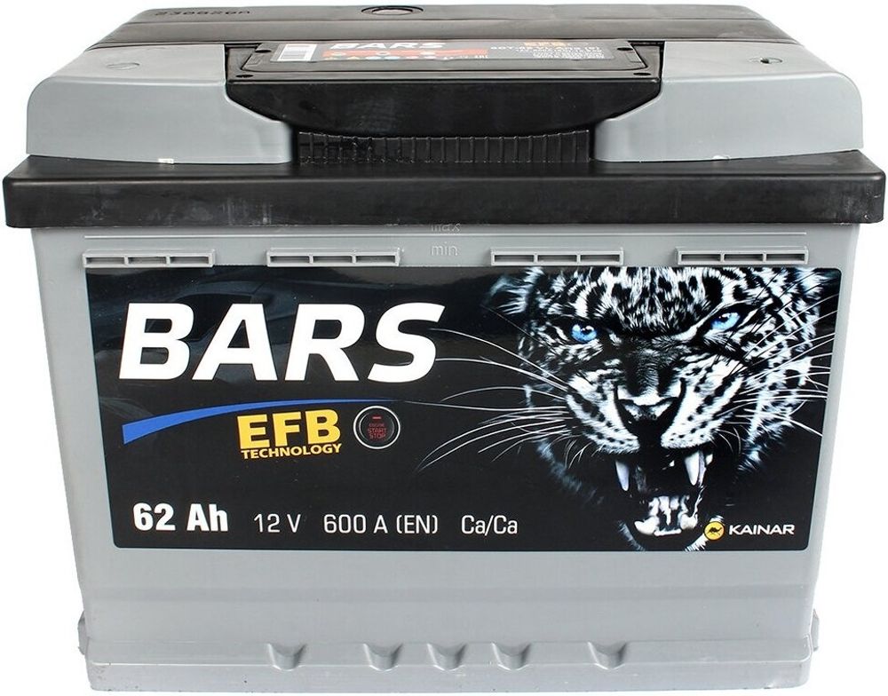 BARS EFB 6СТ- 62 аккумулятор