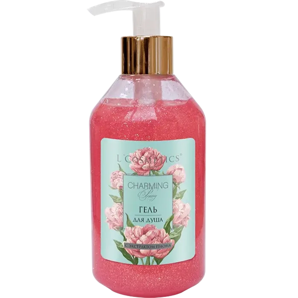 Гель для душа с экстрактом пиона BLOSSOM Charming Peony, ТМ L'COSMETIC