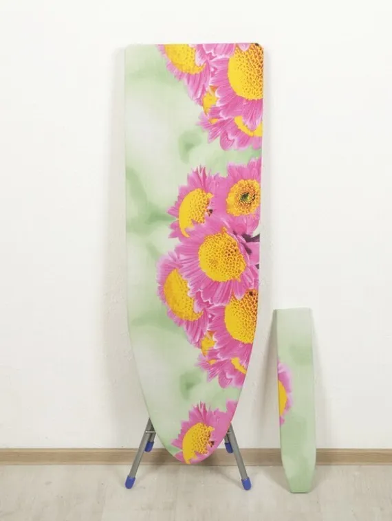 Доска гладильная Nika «Белль-Юниор 3», 112×34,5 см, два положения высоты 70, 80 см, МИКС