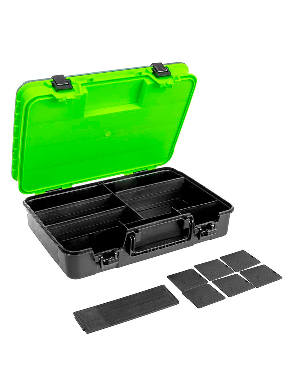 Коробка водонепроницаемая Nisus 23х18х5 см, серо-оранжевая