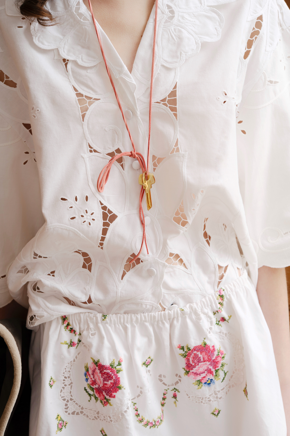 Рубашка с воротничком