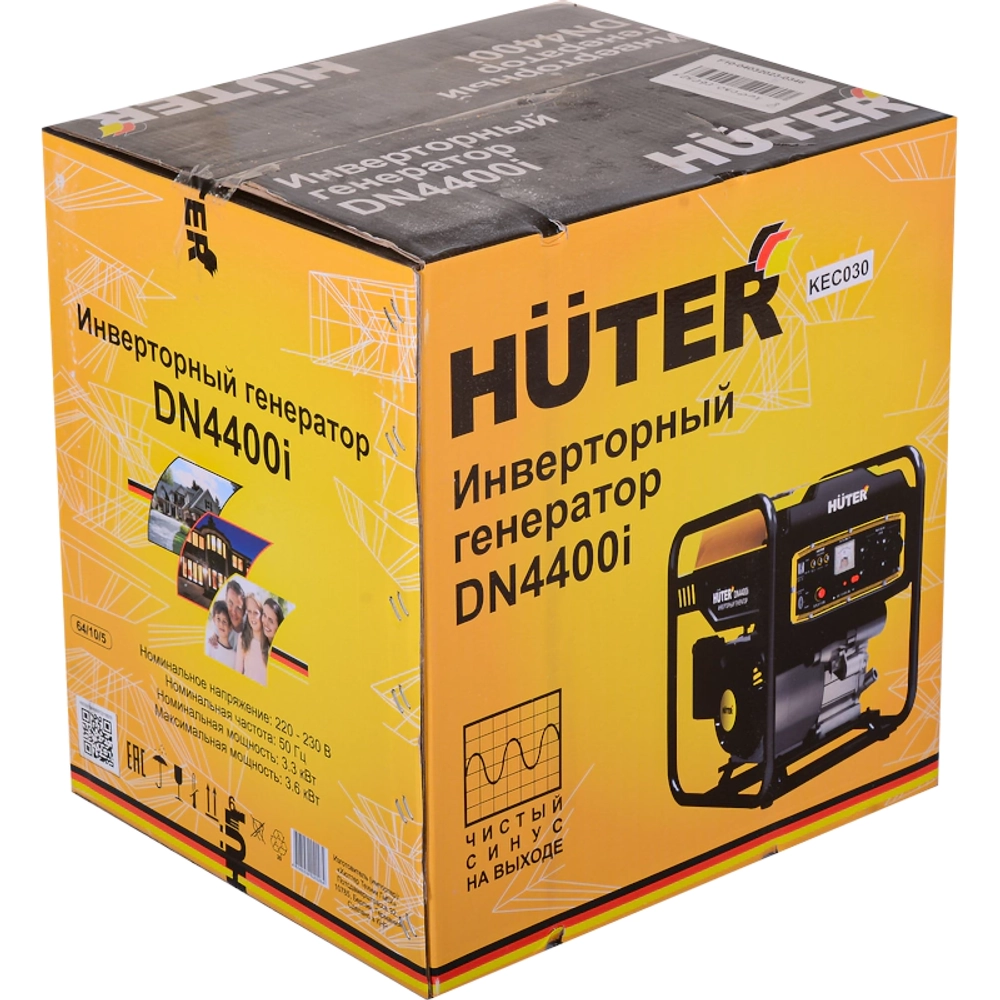 HUTER DN4400i инверторный генератор 64/10/5
