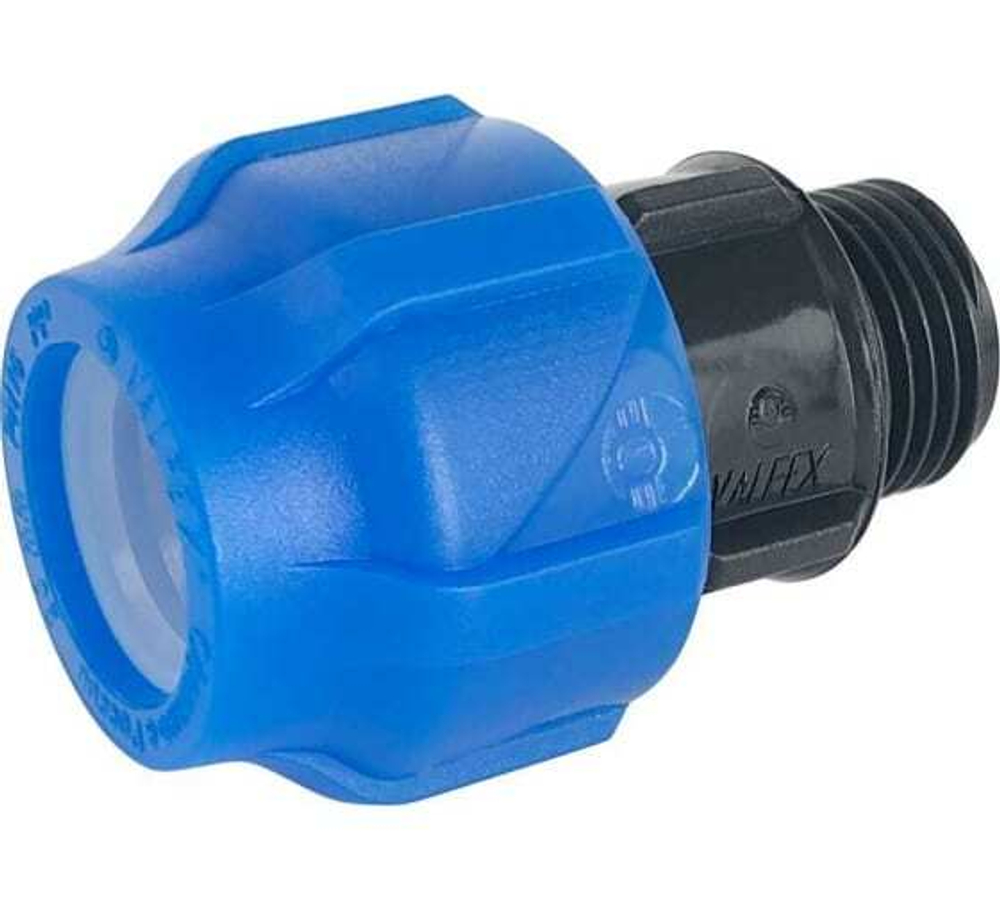 Муфта ПНД с нар.рез. 25*3/4 VALFLEX