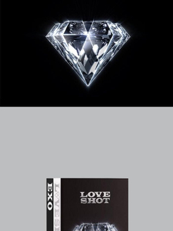 Альбом EXO - Love Shot 5th Repackage Album 2 Version SET