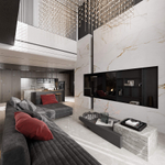 ARTCER 1XL Limestone Negro Matt 120x180