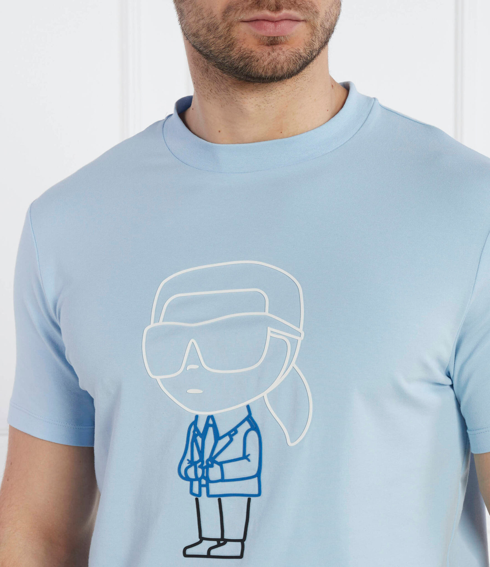 Футболка Karl Lagerfeld - голубой(755401 541221)