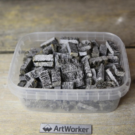 Колотый натуральный камень NS114, 350 гр