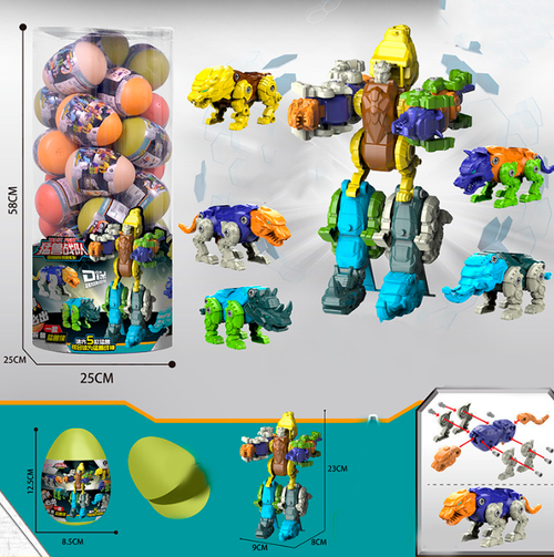 Коллекционные игрушки "Robots in egg"