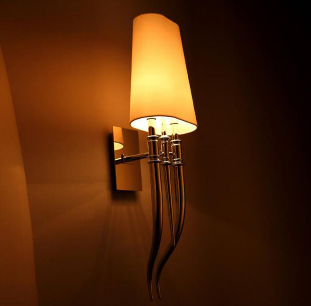 Wall design lamp  Brunilde by Ipe Cavalli H52 (Black)
