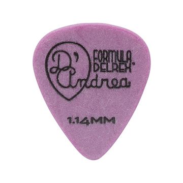 Медиаторы 12шт 1.14мм D'Andrea TPD351-114XH Formula Delrex