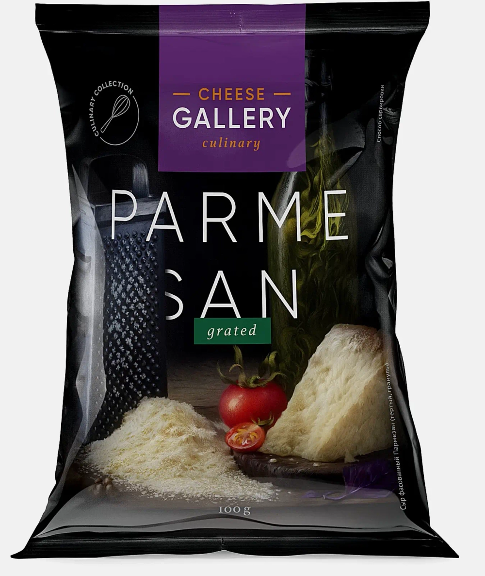 Сыр Cheese Gallery Пармезан гранулы 32% 100г