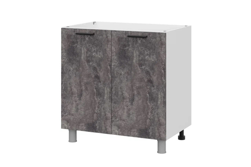 Модус фасад Цемент темный М800 Стол рабочий 800 (под мойку)  М 800 SV Мебель