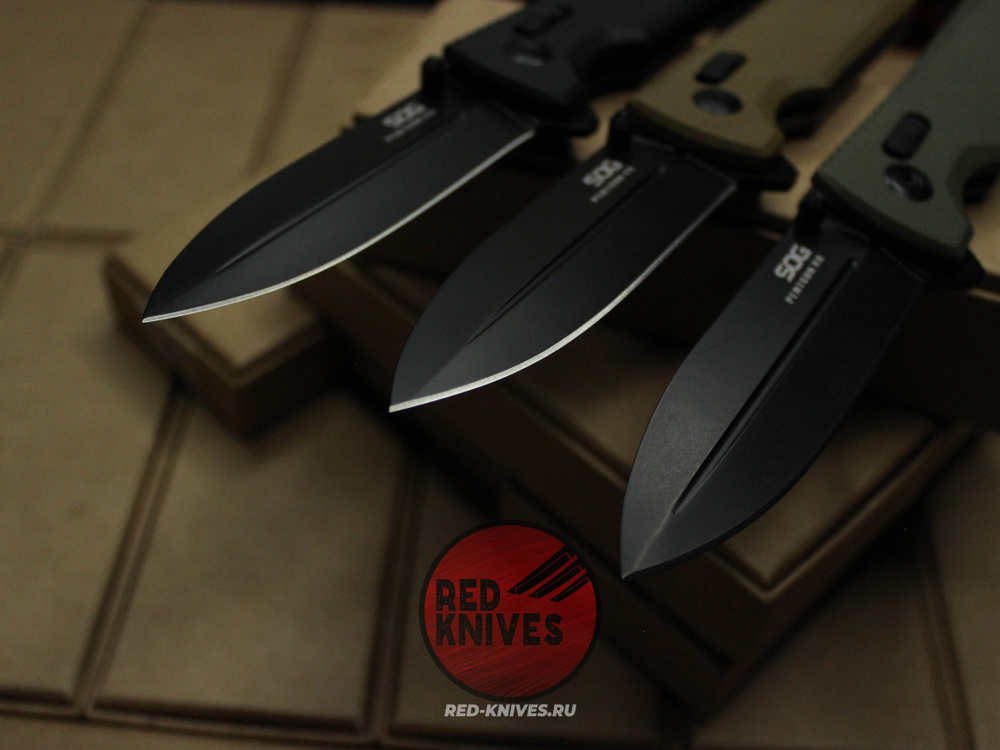 Складной нож SOG Pentagon MK3 - черная рукоять