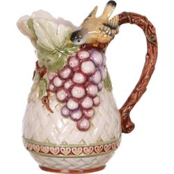 КУВШИН LEFARD "ПТИЦА И ВИНОГРАД" 22 СМ 1500 МЛ (КОР=8ШТ.)