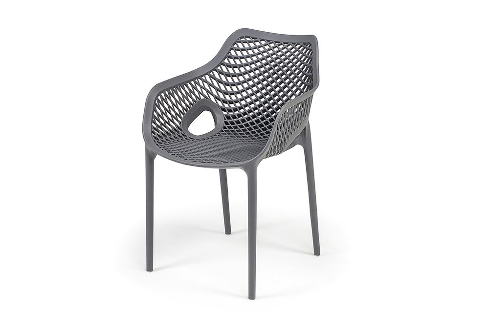 "Беллини" обеденная группа на 2 персоны, цвет темно-серый