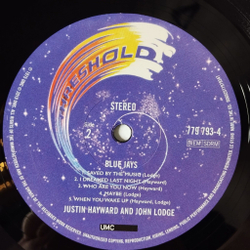 Винтажная виниловая пластинка LP Justin Hayward John Lodge Blue Jays (EU 2019)