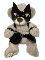 Плюшевый БДСМ-мишка в наручниках (Цвет: разноцветный)