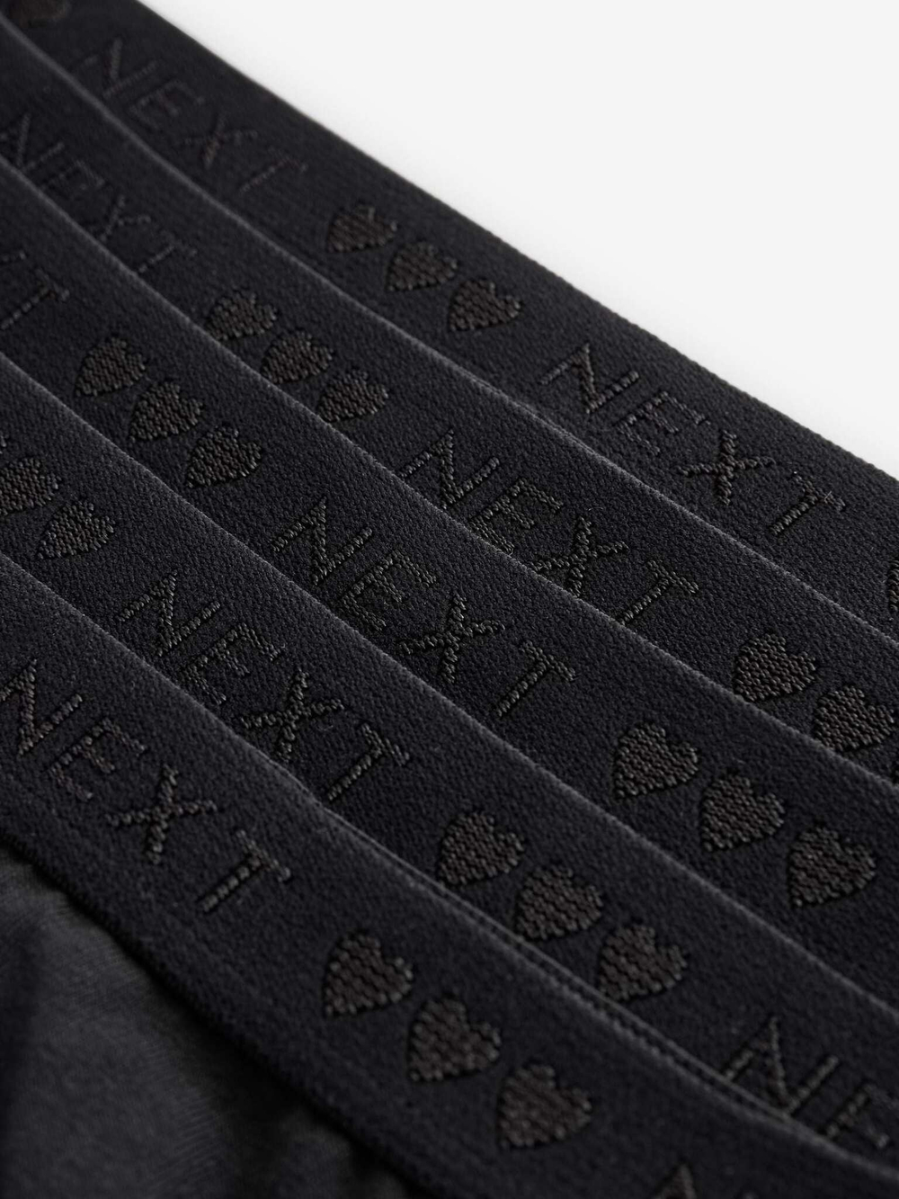 Трусы-шорты для девочки Next B36-010, 5 шт., Черный