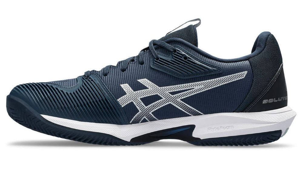 Теннисные кроссовки Asics Solution Speed FF 3 Clay - Blue, Silver