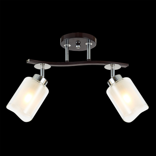 Citilux Фортуна CL156122 Люстра с поворотными плафонами Венге Хром