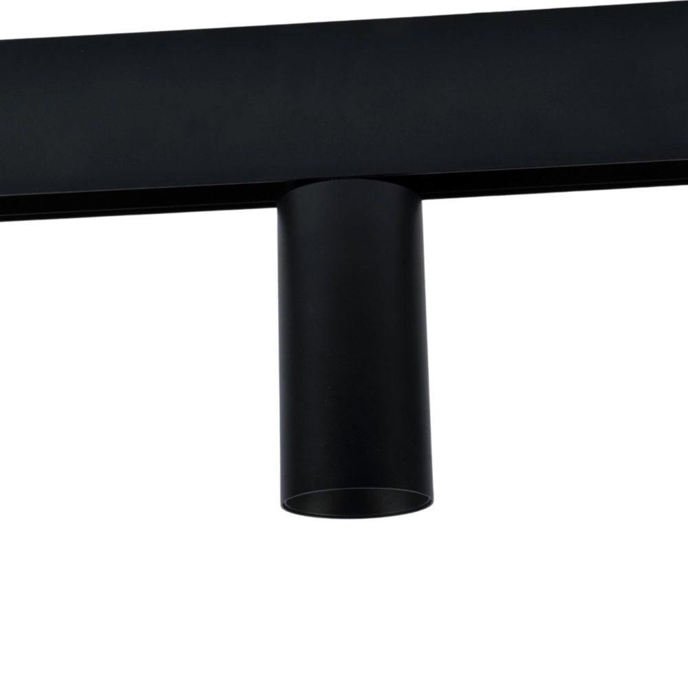 ULB-M60-24W-4000K-35 BLACK Светильник-прожектор светодиодный трековый. Для магнитного шинопровода. 900 Лм. Белый свет 4000К. Черный. ТМ Uniel