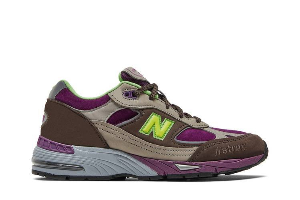 Кроссовки New Balance 991 (Женская размерная сетка)