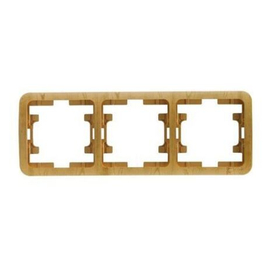 Makel Mimoza дуб рамка 3-х местн гориз 24213