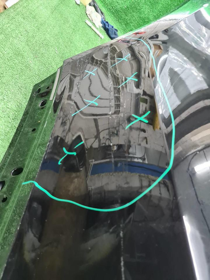 Дверь задняя правая Porsche Cayenne 3 (2017-н.в.)