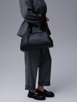 Кожаная сумка DBR 31358 черный