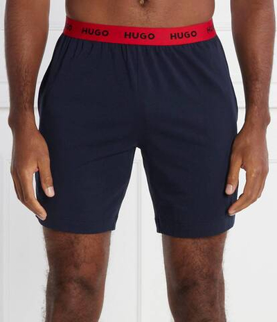 Пижамные шорты Linked Hugo Bodywear - темно-синий(50493087)