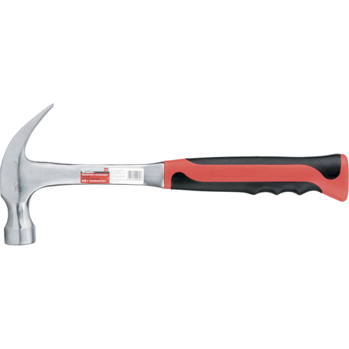 10460 Молоток-гвоздодер,450гр.цельнометаллический