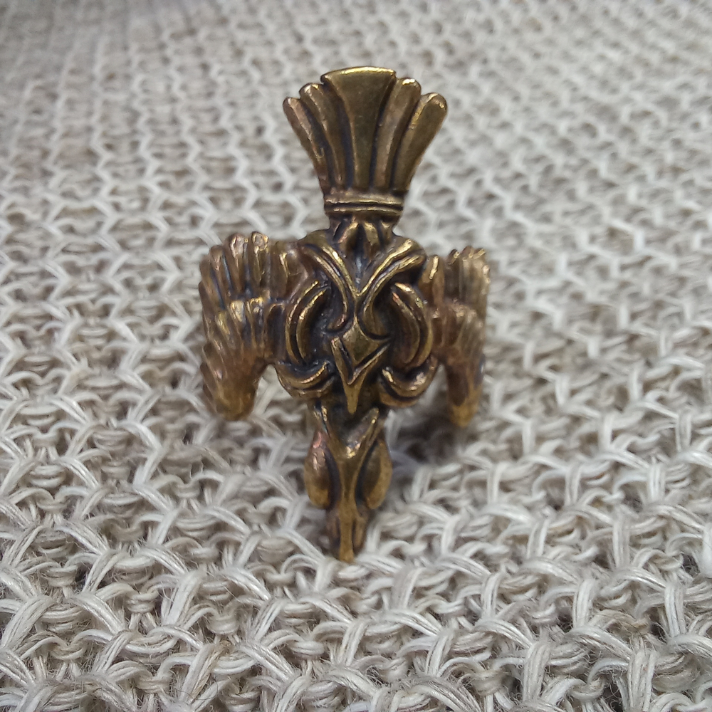 Кольцо. Ворон большой