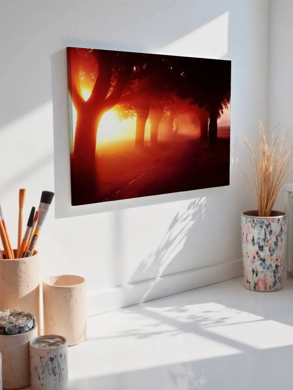 Картина на стену 40 X 50 Дорога на закате