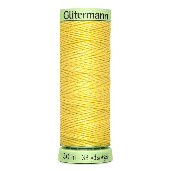 Нитки отделочные Gutermann Top Stitch 30 (30 метров), 5 кат. | 852 желтый