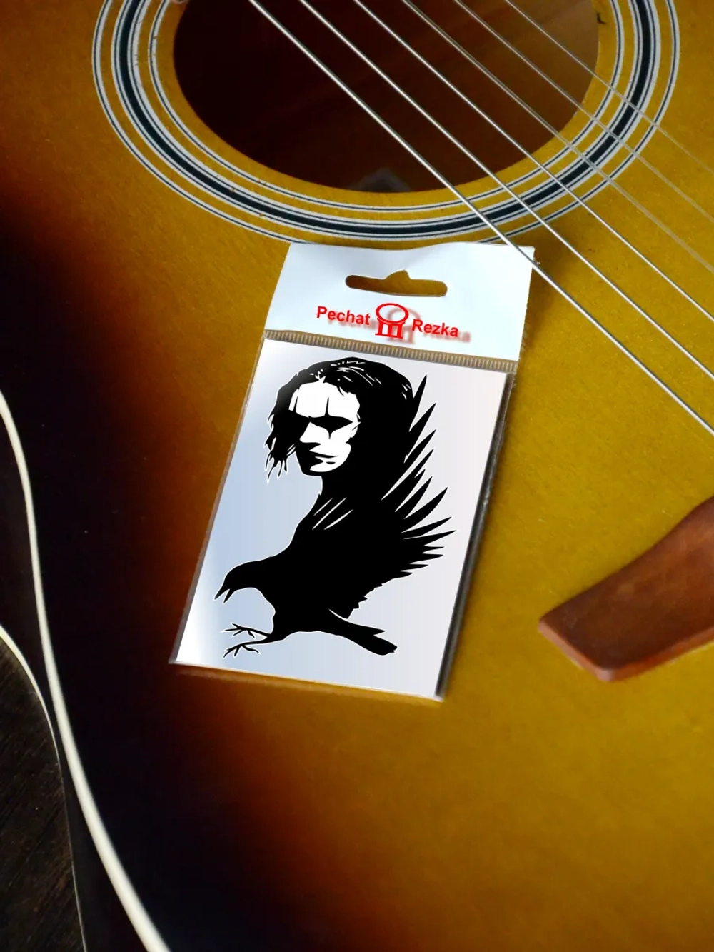 Стикер -Ворон