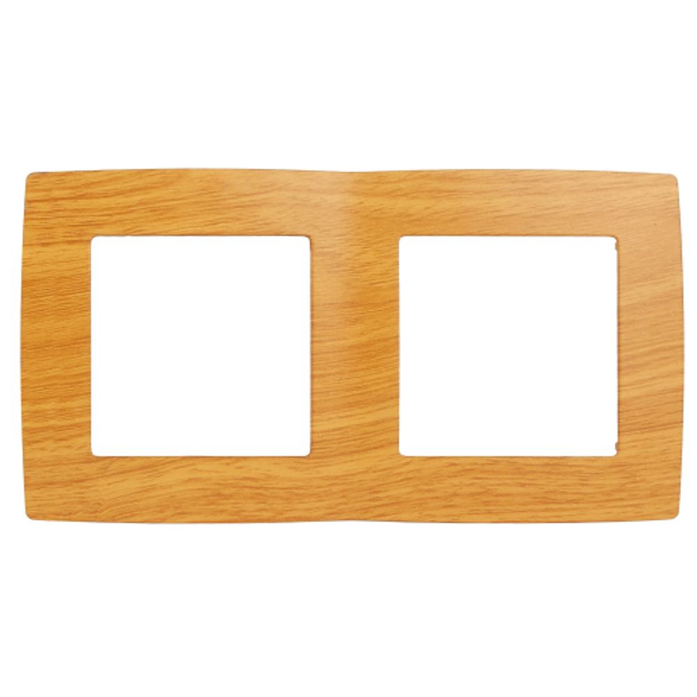 12-5002-07 ЭРА Рамка на 2 поста, Эра12, ольха