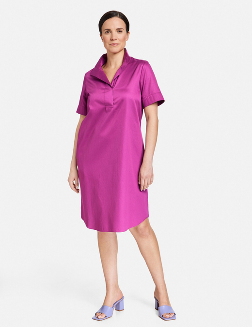 Платье-рубашка из хлопка