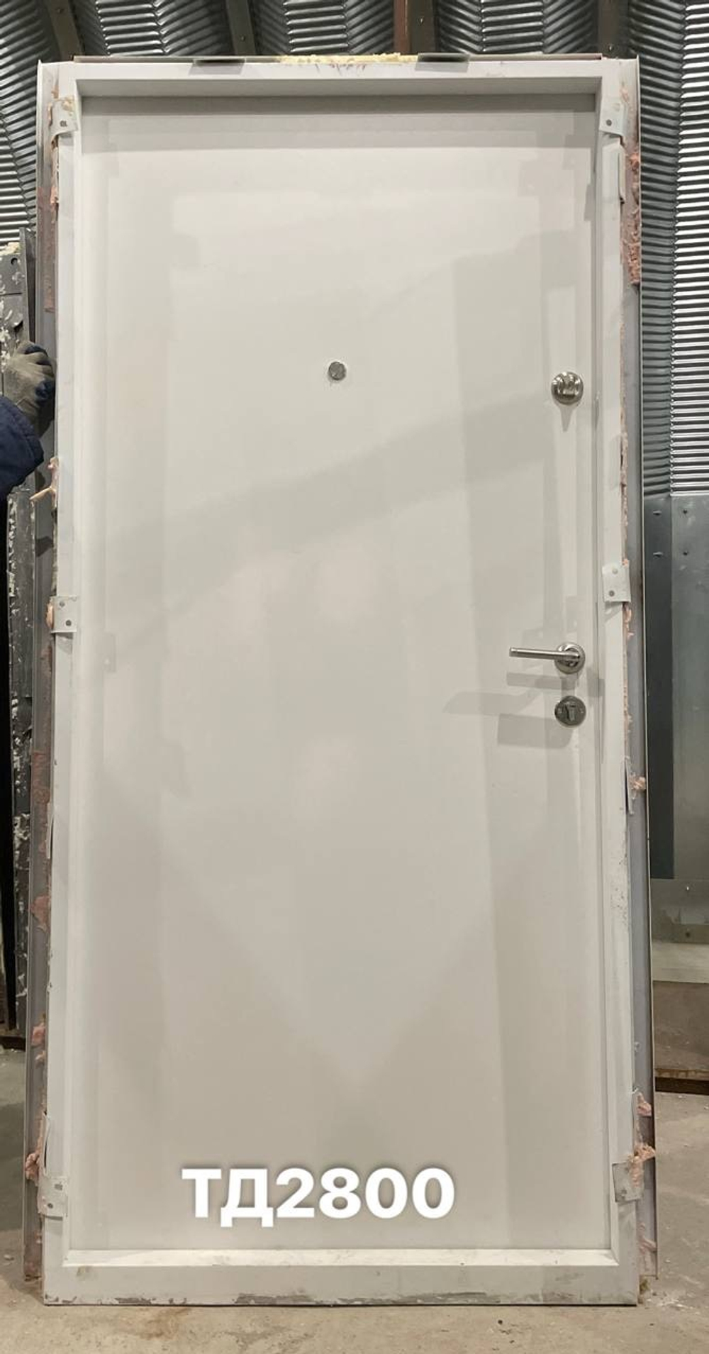 Дверь металлическая Б/У 207(в) х 96(ш) Входная