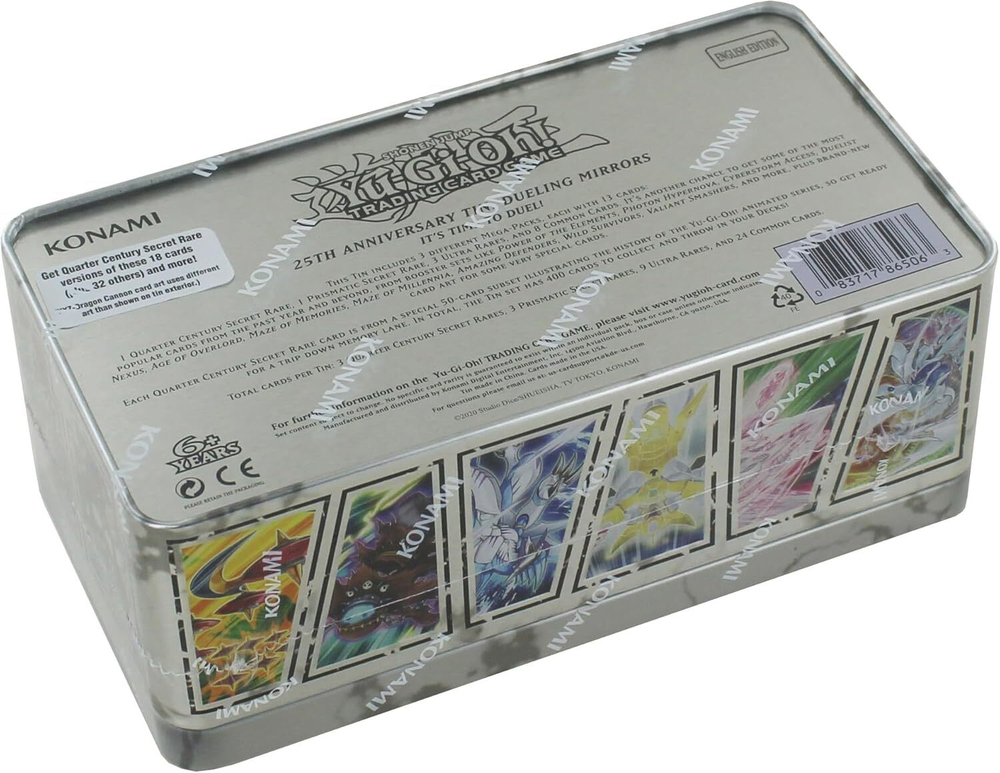 YU-GI-OH! 25th Anniversary Dueling Mirrors Tin