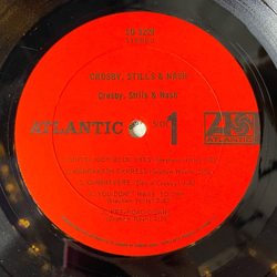 Винтажная виниловая пластинка LP Crosby, Stills and Nash (Canada 1969)