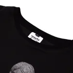 Футболка Heartz Christine Silver-Printed черная