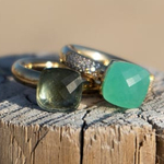 Кольцо Qudo FIRENZE 18.5 (G) Olivine 107001/40-4906 18.5 размер 18,5