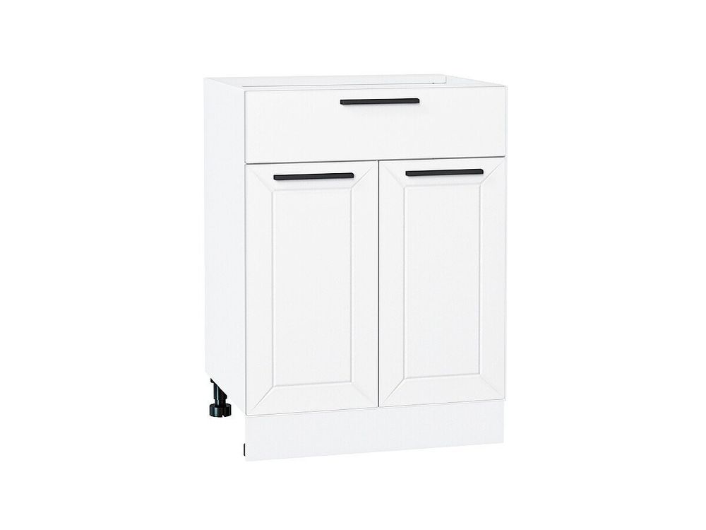 Шкаф нижний с 2-мя дверцами и ящиком Глетчер