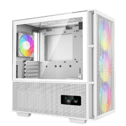 Корпус Deepcool CH560 DIGITAL WH без БП, боковое окно