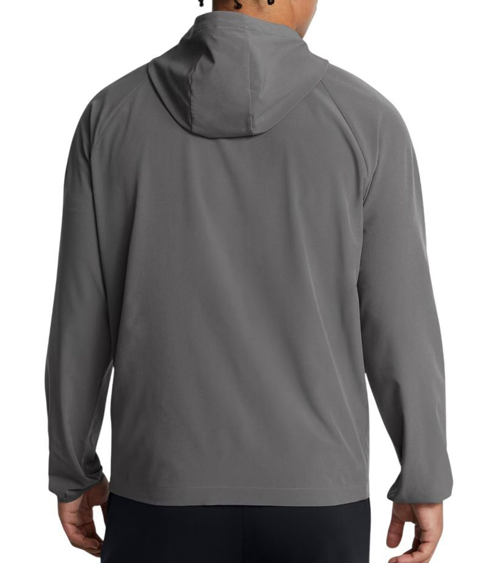 Куртка теннисная Under Armour Vibe Woven - castlerock/black