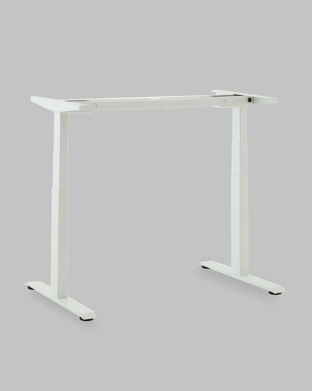 Подстолье для стола с электроприводом и регулировкой высоты, 2 мотора, память 4 уровня высоты, белый