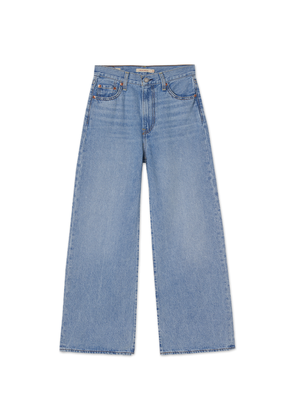 Женские прямые джинсы с завышенной талией Levi's Ribcage Wide Leg A6081-0002