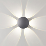 358463 STREET NT20 377 темно-серый  Ландшафтный настенный светильник IP54 LED 4000K 6W 85-265V CALLE